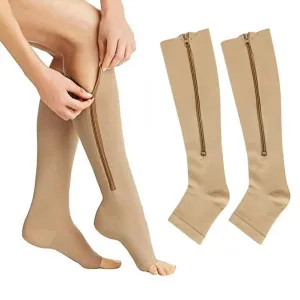 1 Pair zippier Compression Stockings (U CARE)