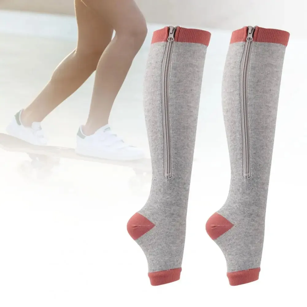 1 Pair zippier Compression Stockings (U CARE)