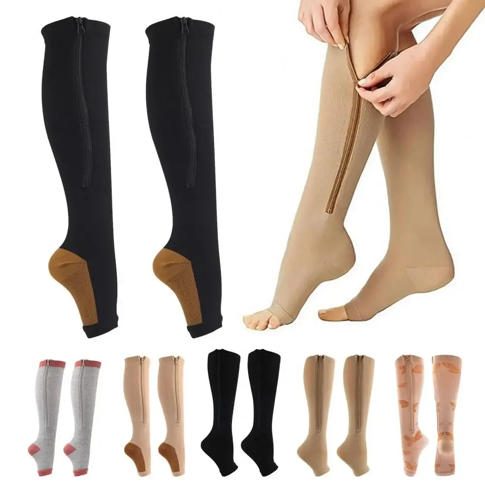 1 Pair zippier Compression Stockings (U CARE)