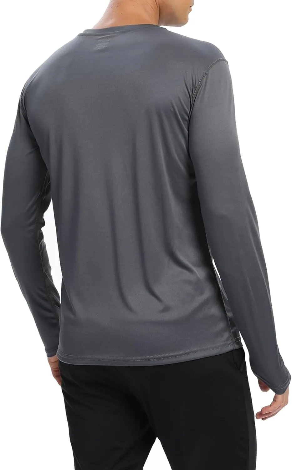 1/3 /6 Pack Mens Long Sleeve T Shirts,Running Sun Protection UPF 50  Shirts Quick-Dry Lightweight Workout T-Shirts