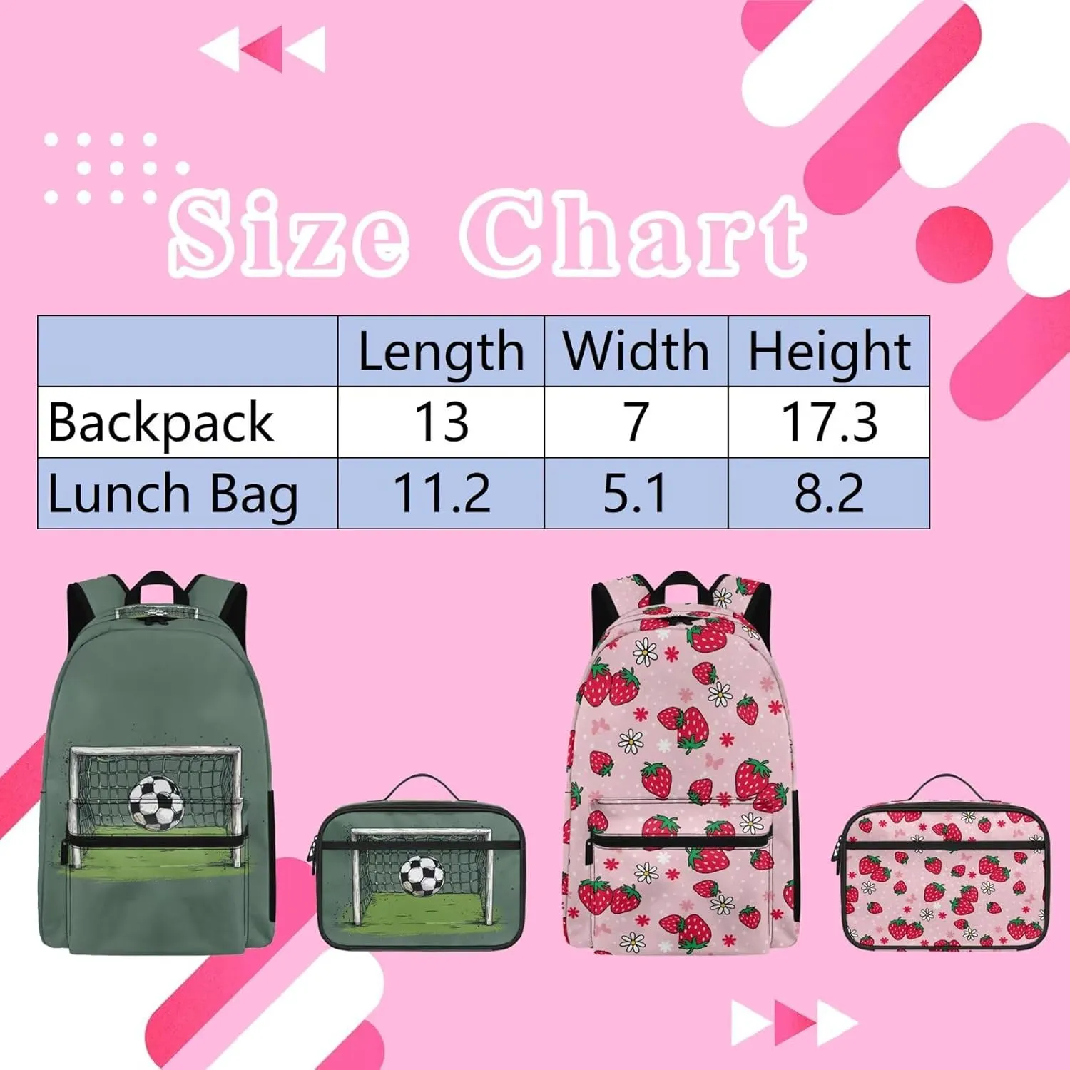 Agoviwo Camo Print Boys Backpack with Lunch Bag Soft Casual Book Bag Lightweight Backpack for Grades 1-3
