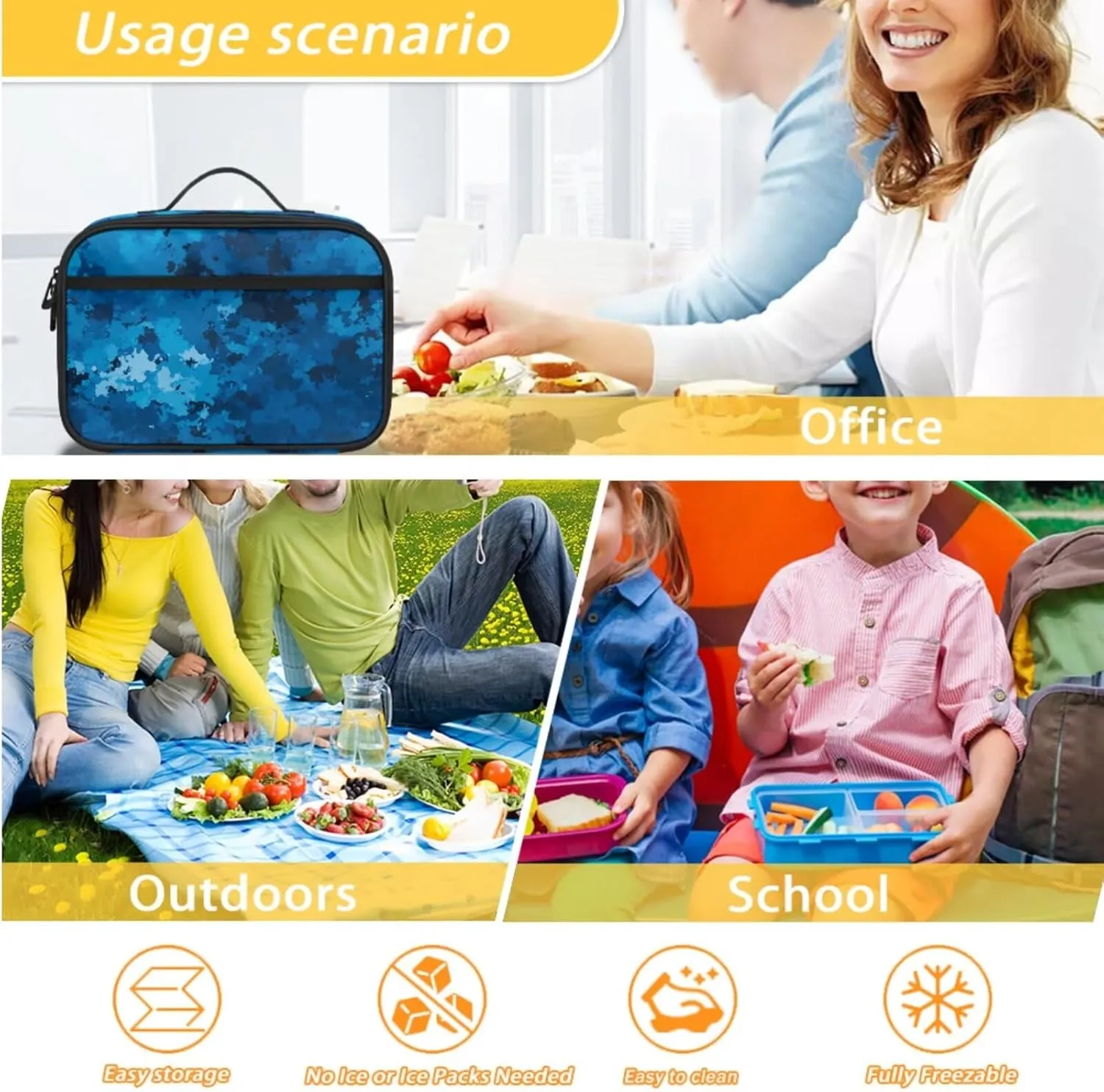 Agoviwo Camo Print Girls Aesthetic Backpack with Insulated Lunch Bag Lightweight School Book Bag for Grades 1-3