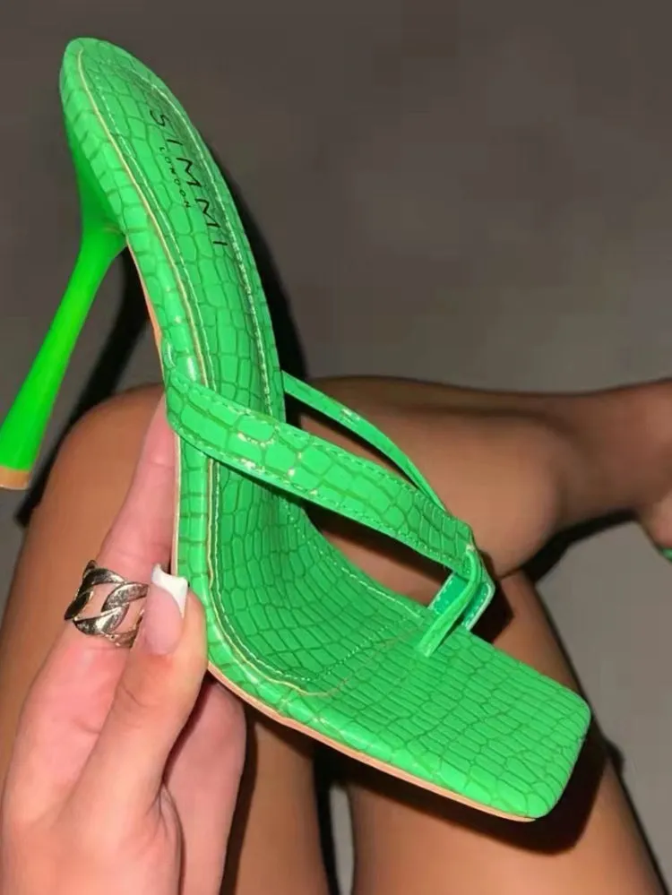 Amozae-Stiletto Flip Flops