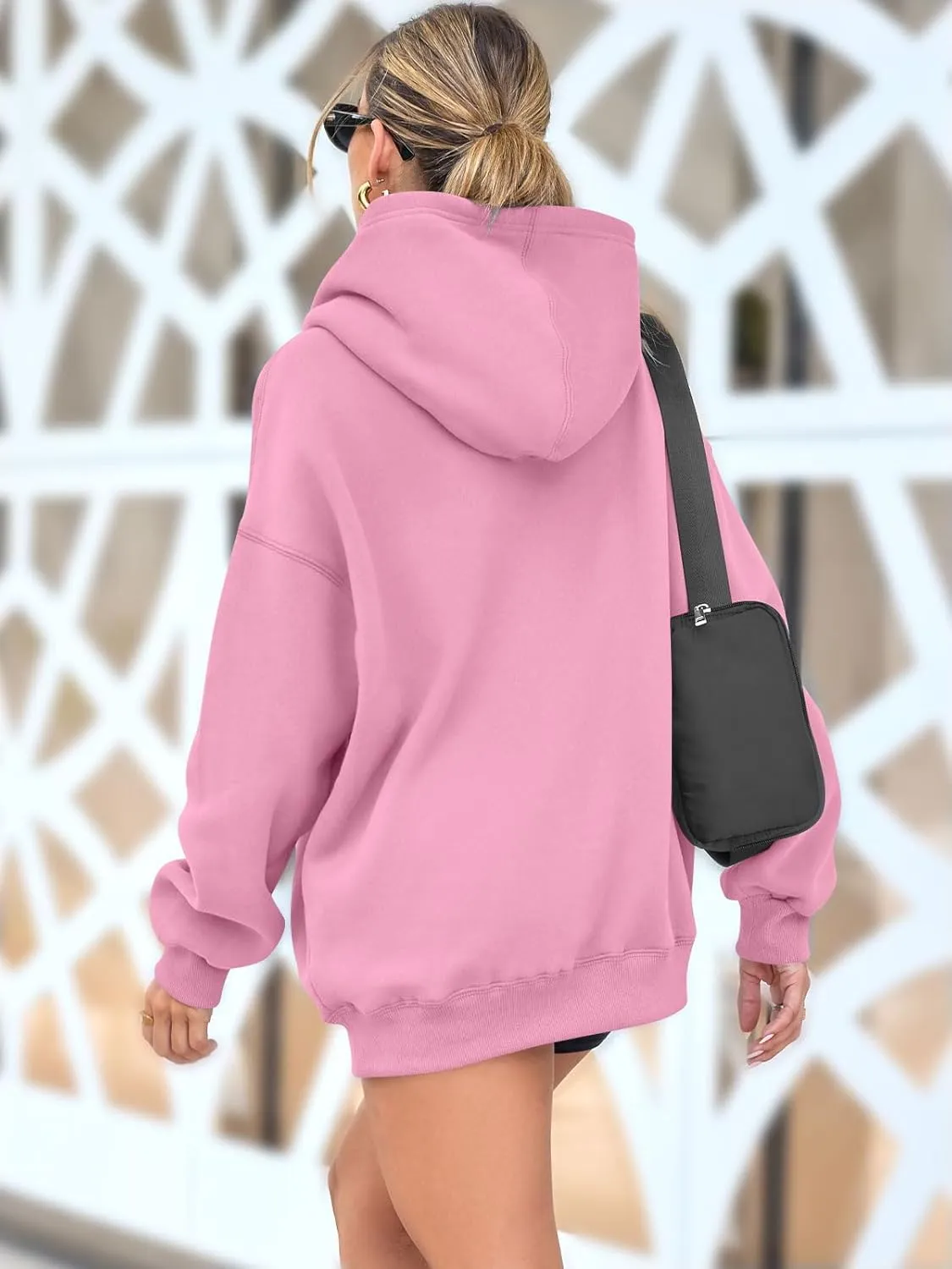 AUTOMET Womens Oversized Sweatshirts Fleece Hoodies Long Sleeve Shirts Pullover Fall Outfits 2025 with Pocket