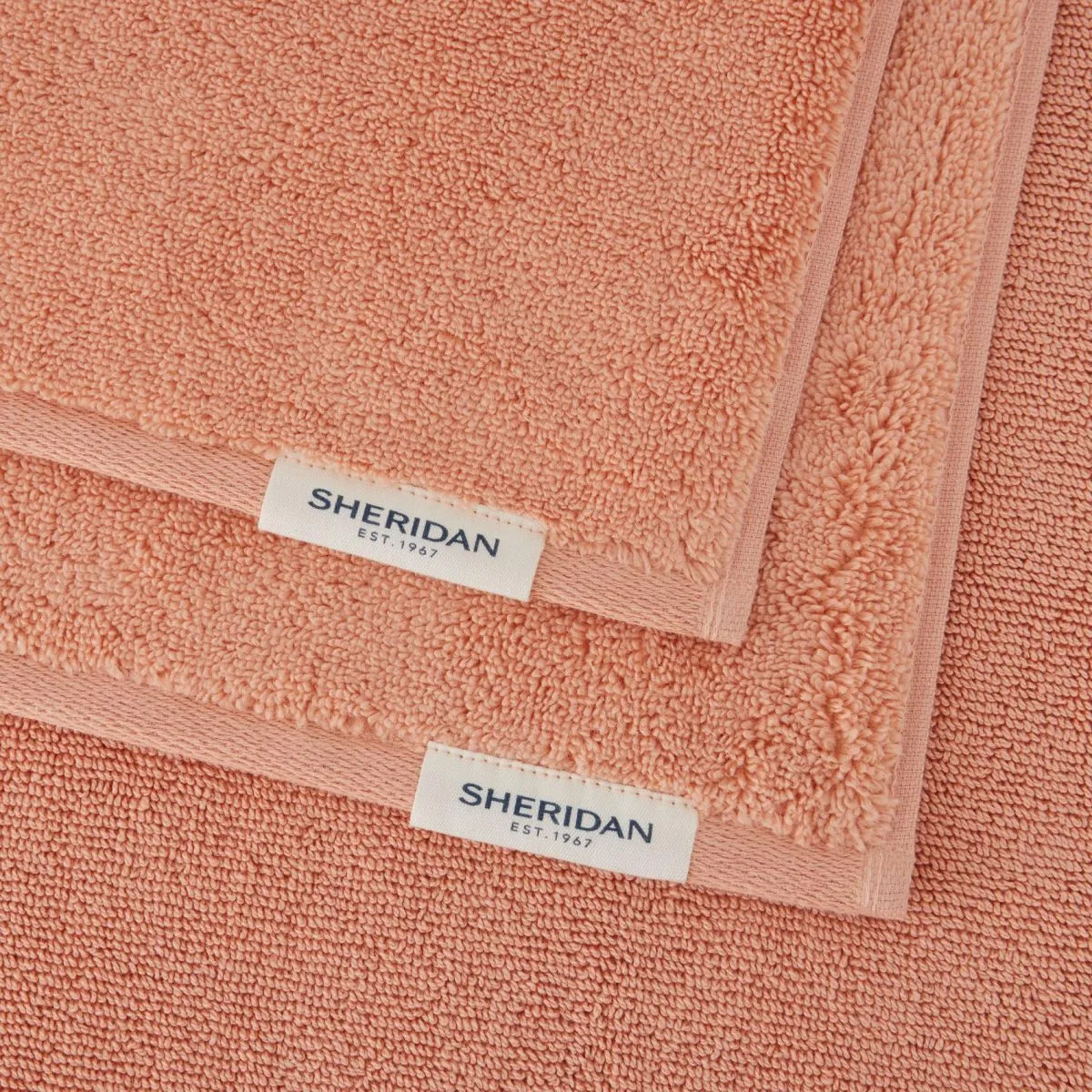 Aven Australian Cotton Towel Collection by Sheridan CORAL