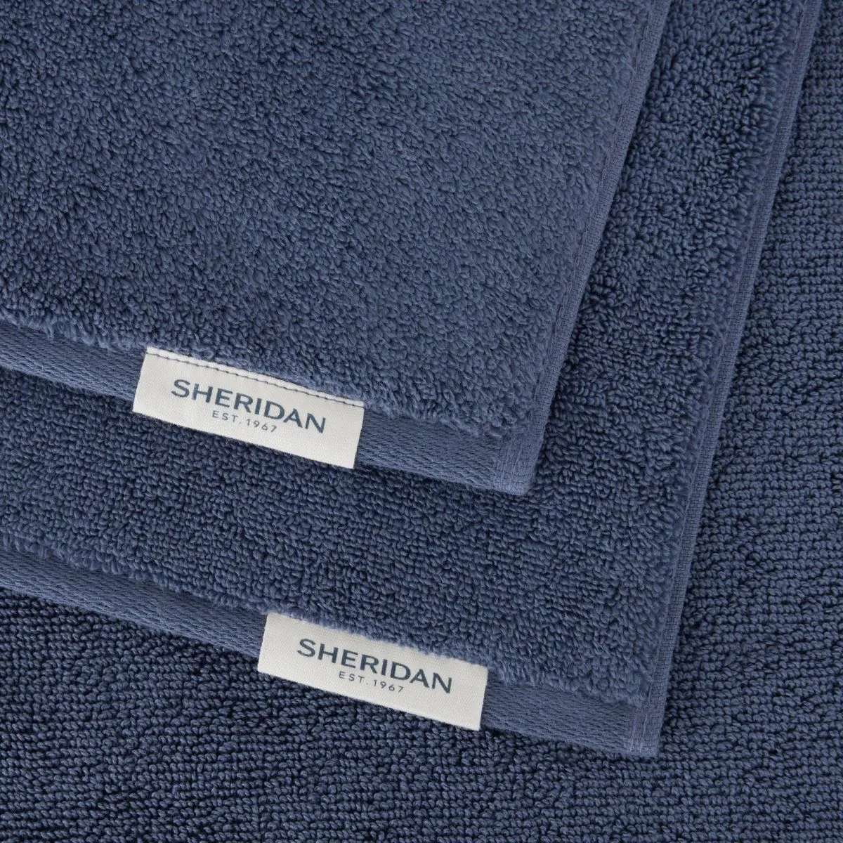 Aven Australian Cotton Towel Collection by Sheridan INDIGO