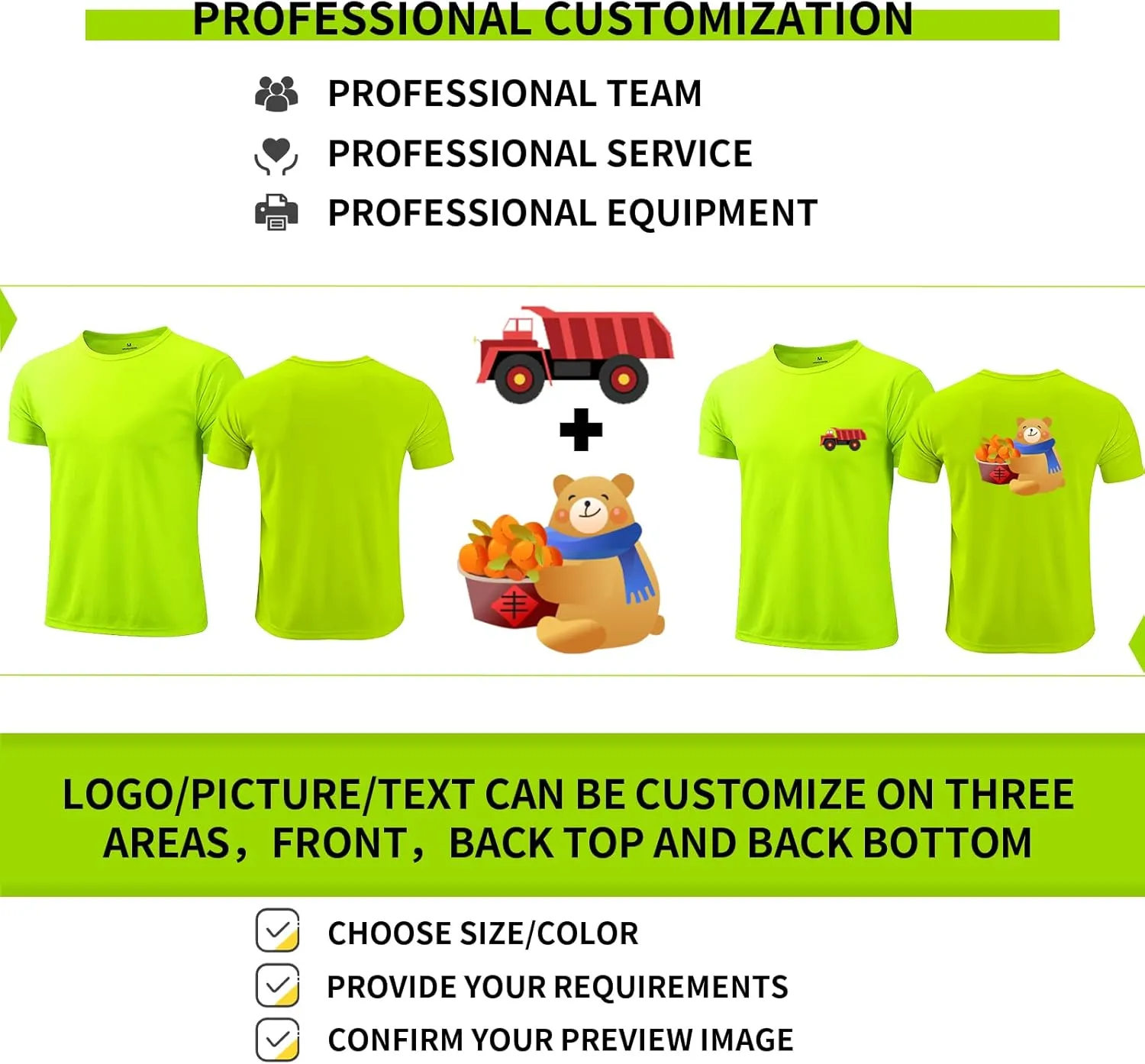 BeautyWill High Visibility Shirts Long Sleeve Class 2 Reflective Shirts ANSI with Pocket Safety Shirts for Men and Women