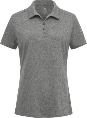 BGOWATU Women's Polo Shirts Golf Tennis Shirts Short Sleeve 3 Buttons Collared Casual Top UV Sun Protection Dry Fit