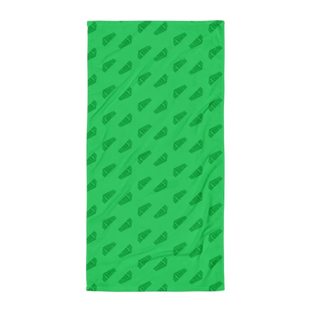 Big Brother Repeat Logo Beach Towel