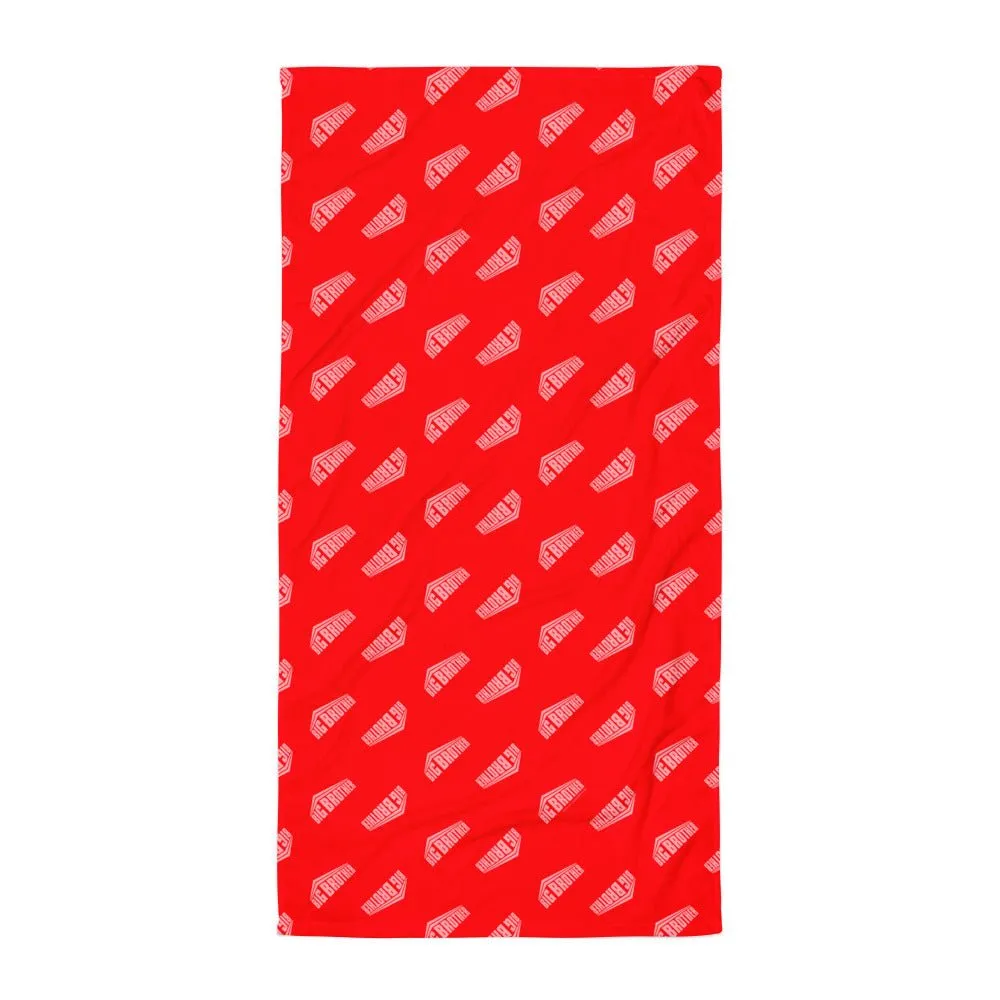 Big Brother Repeat Logo Beach Towel