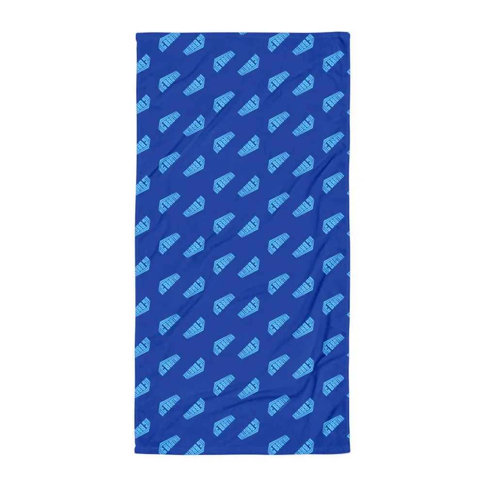 Big Brother Repeat Logo Beach Towel