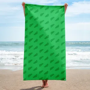 Big Brother Repeat Logo Beach Towel