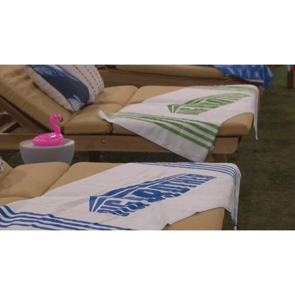 Big Brother Striped Beach Towel