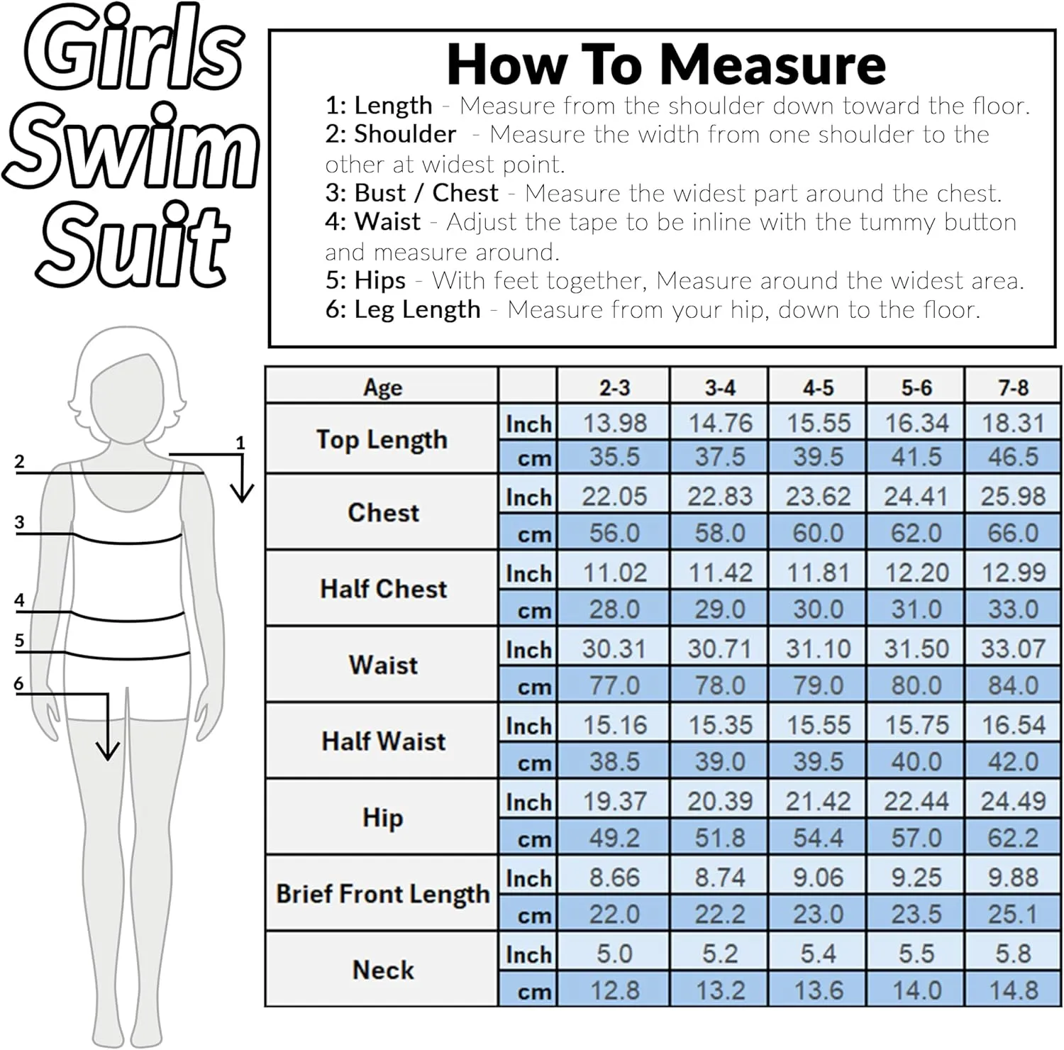 Bluey Girls Swimsuit Long Sleeve One Piece Bathing Suit or Rash Guard Kids Toddler
