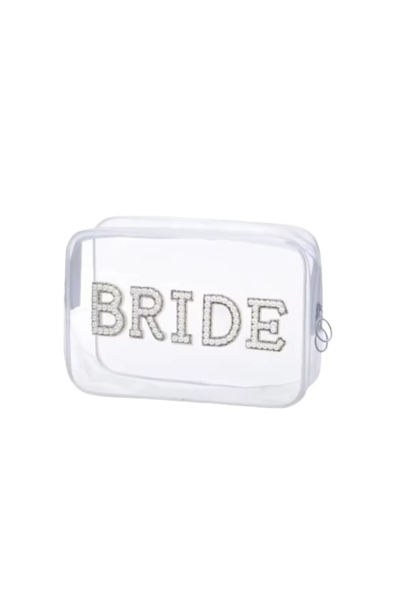 Bride clear cosmetic case