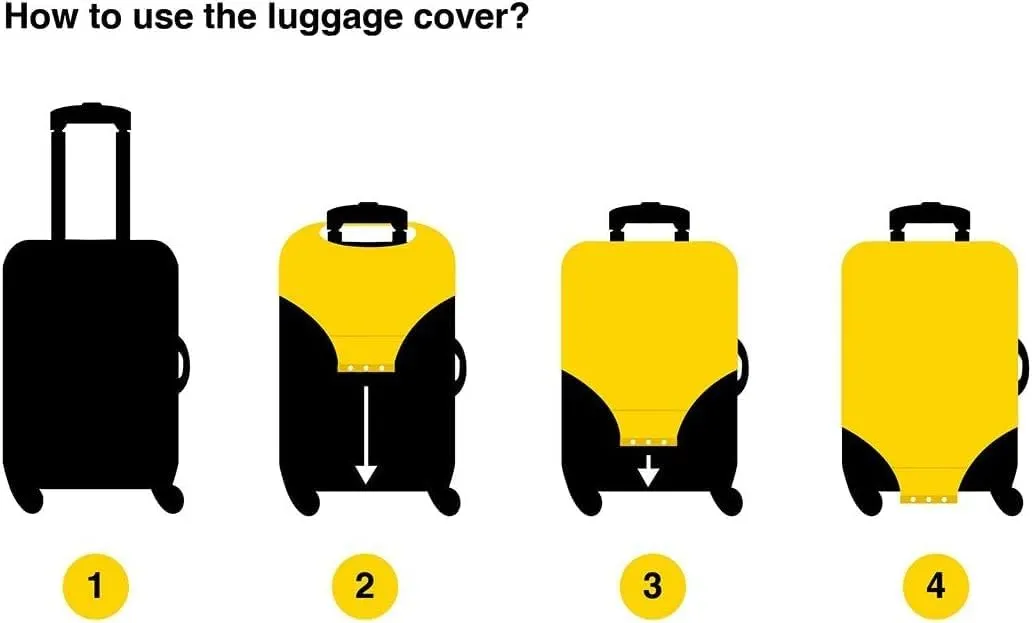 CHIFIGNO a Cute Little Chick Hatching from an Egg Cover for Luggage Travel Large Suitcase Covers for Luggage with Concealed Zipper Suitable for 18-32 Inch XL Fits 29-32 Inch