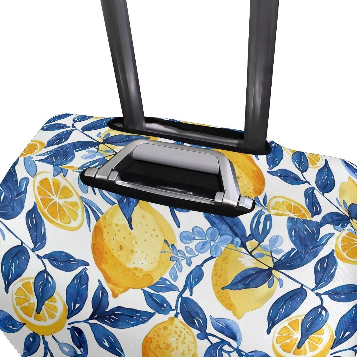 CHIFIGNO Lemon and Branch Cover for Suitcase for Travel Fits 18-32 Inch Luggage S Fits 18-20 Inch