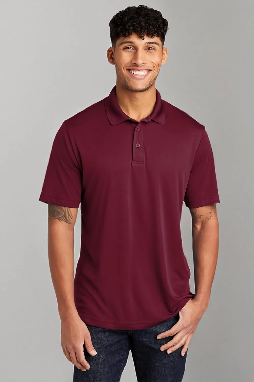 Clothe Co. Golf Shirts for Men, Golf Polo Dry Fit Polo Shirts for Men