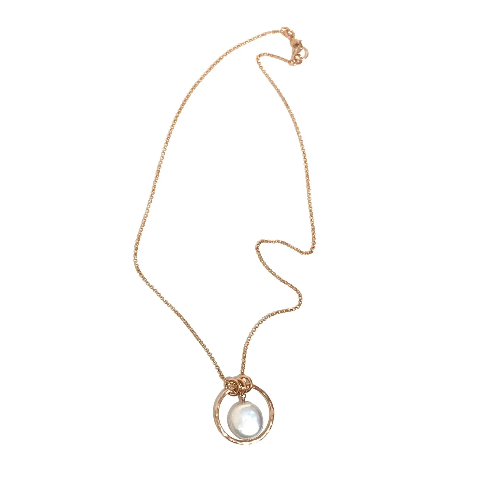 'Coin Pearl Necklace'