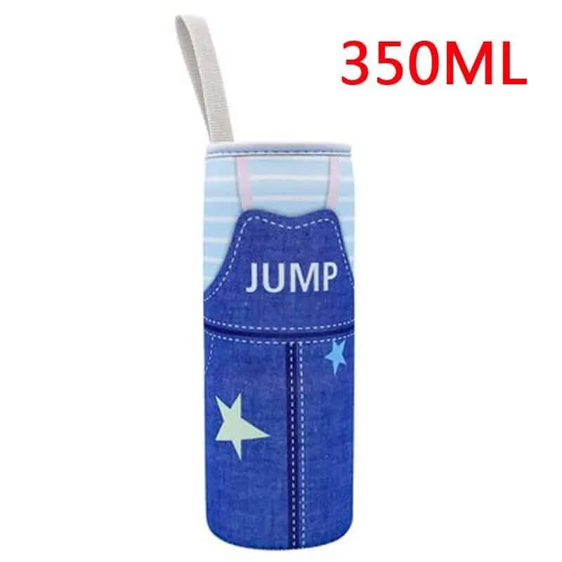 Colorful Printed Neoprene Water Bottle Pouch