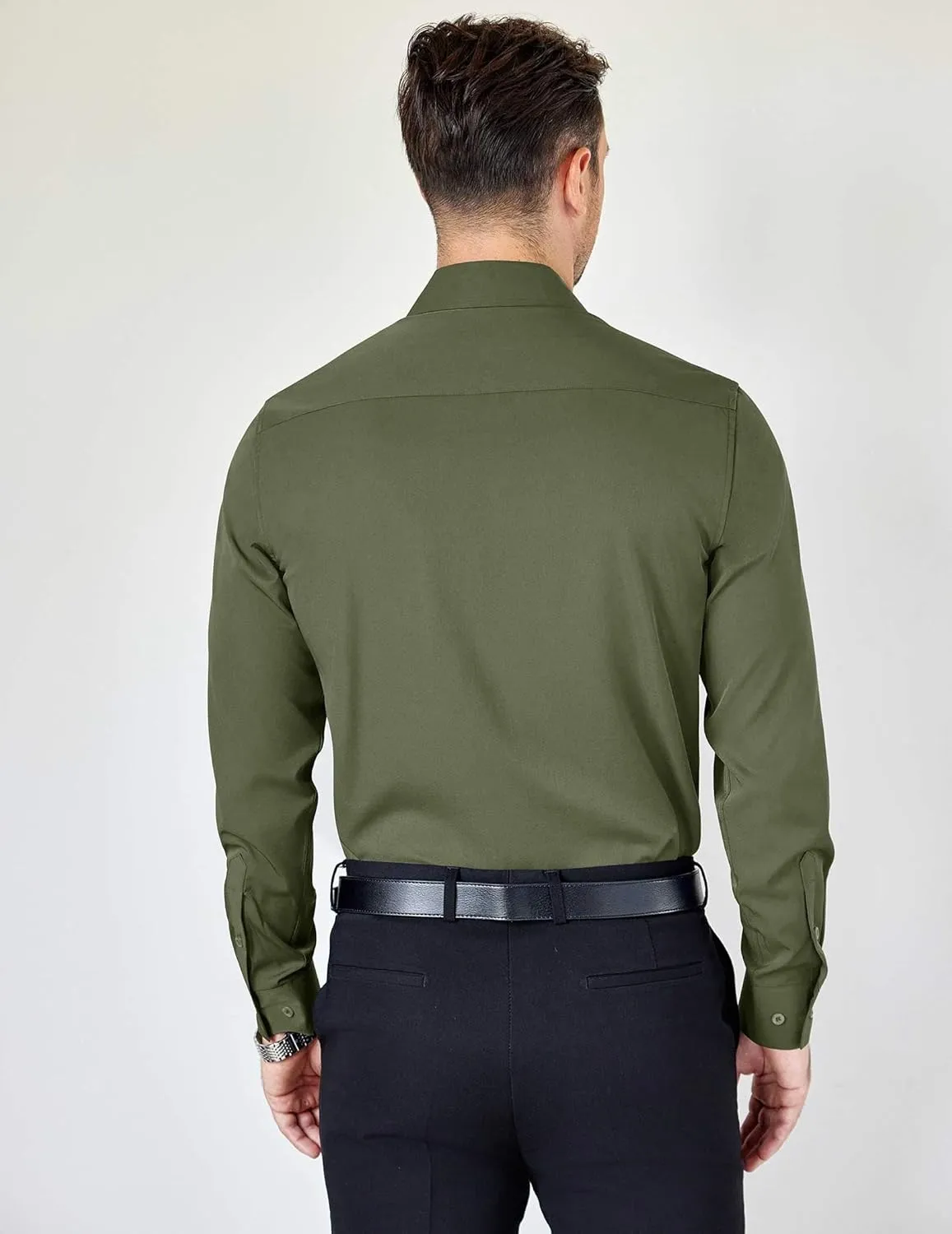 COOFANDY Mens Dress Shirts Wrinkle Free Long Sleeve Button Down Shirts Formal Business Shirt