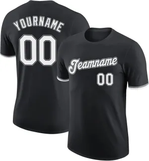 Custom Baseball T-Shirts Customize Shirts for Women Men Add Your own Shirt Personalized Message Unisex T-Shirt
