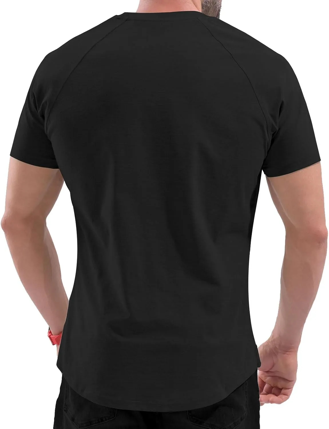 DEOLAX Mens T Shirt Fashion Muscle Crew Neck Mens Tee Shirts Short Sleeve Casual Classic Dry Fit Mens Athletic Tee Shirts