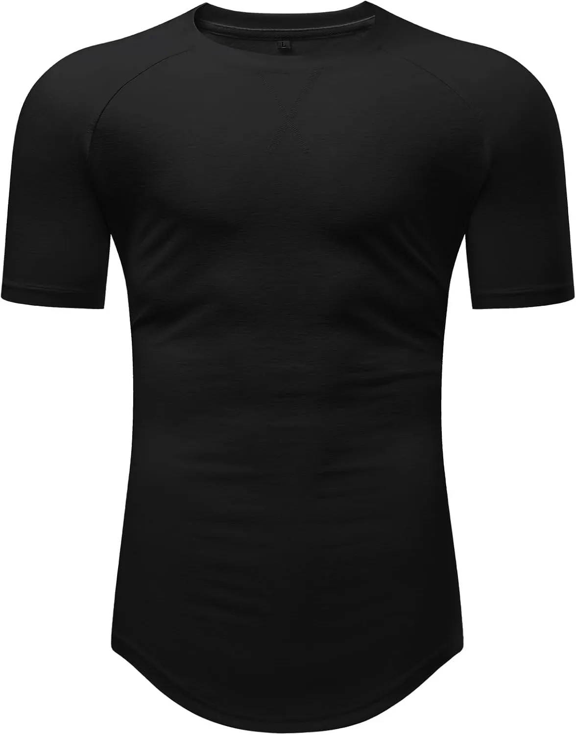 DEOLAX Mens T Shirt Fashion Muscle Crew Neck Mens Tee Shirts Short Sleeve Casual Classic Dry Fit Mens Athletic Tee Shirts