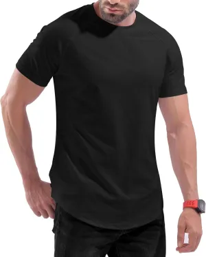 DEOLAX Mens T Shirt Fashion Muscle Crew Neck Mens Tee Shirts Short Sleeve Casual Classic Dry Fit Mens Athletic Tee Shirts