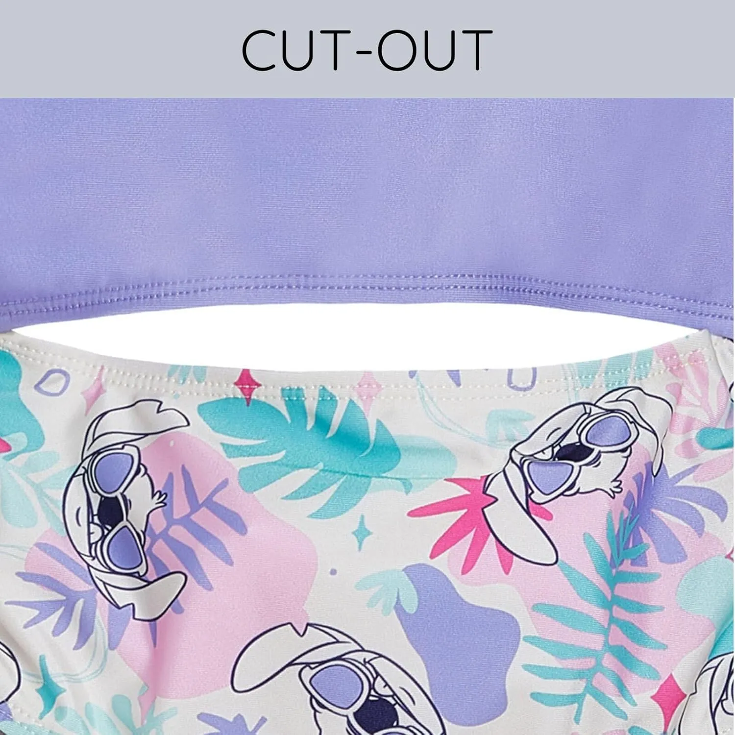 Disney Lilo & Stitch UPF 50  One Piece Bathing Suit Newborn to Big Kid Sizes (9 Months - 14-16)