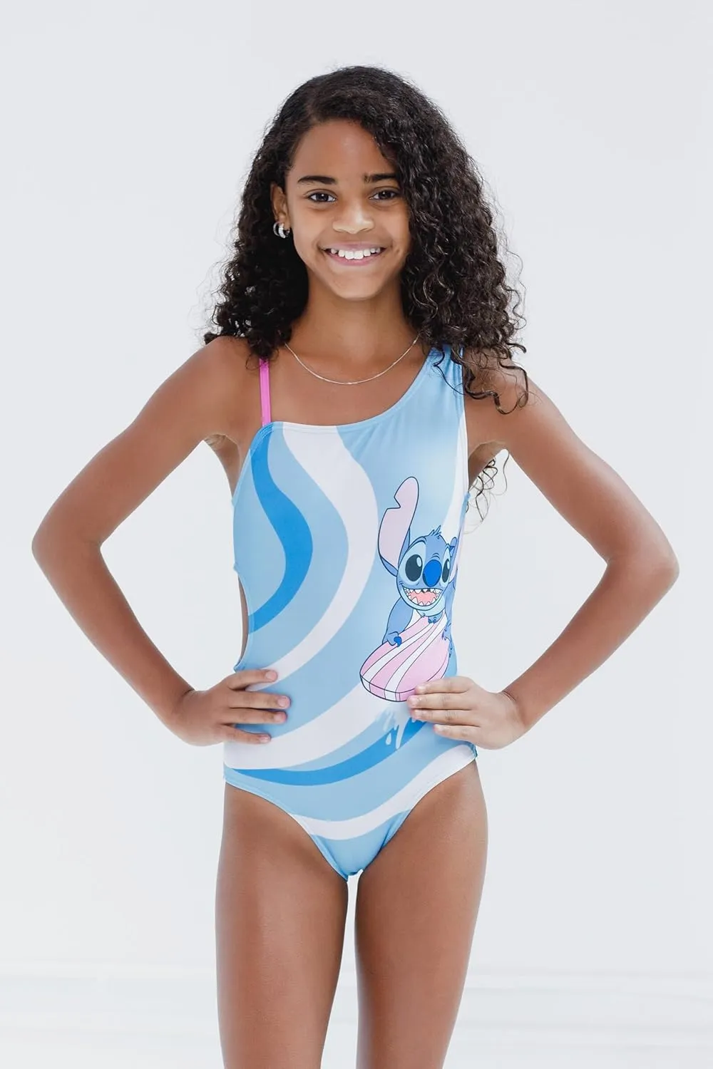 Disney Lilo & Stitch UPF 50  One Piece Bathing Suit Newborn to Big Kid Sizes (9 Months - 14-16)
