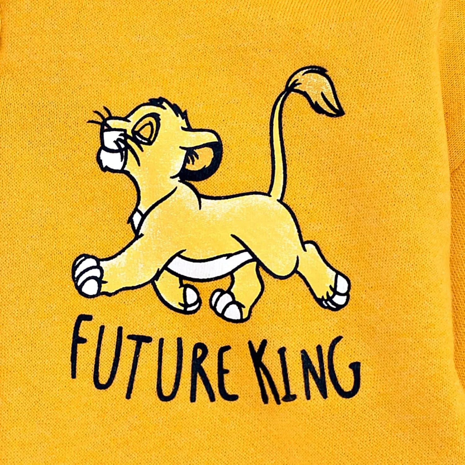 Disney Mickey Mouse Minnie Mouse Lion King Simba Fleece Zip Up Hoodie Newborn to Toddler