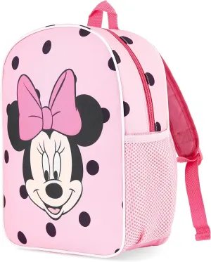 Disney Stitch Backpack for Girls Toddlers Preschool Kindergarten Bookbag Stitch Gifts (Pink Minnie)
