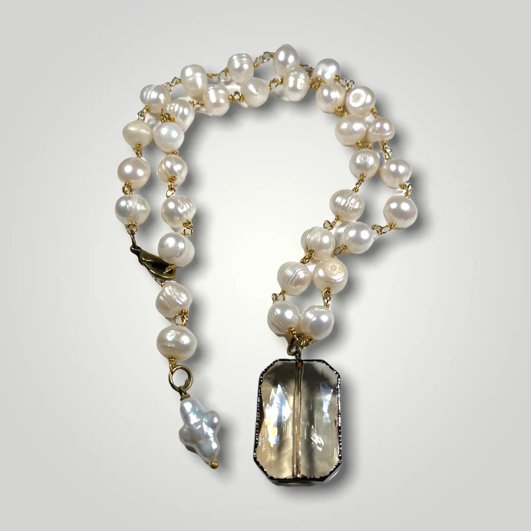 Genuine Baroque Pearl Necklace