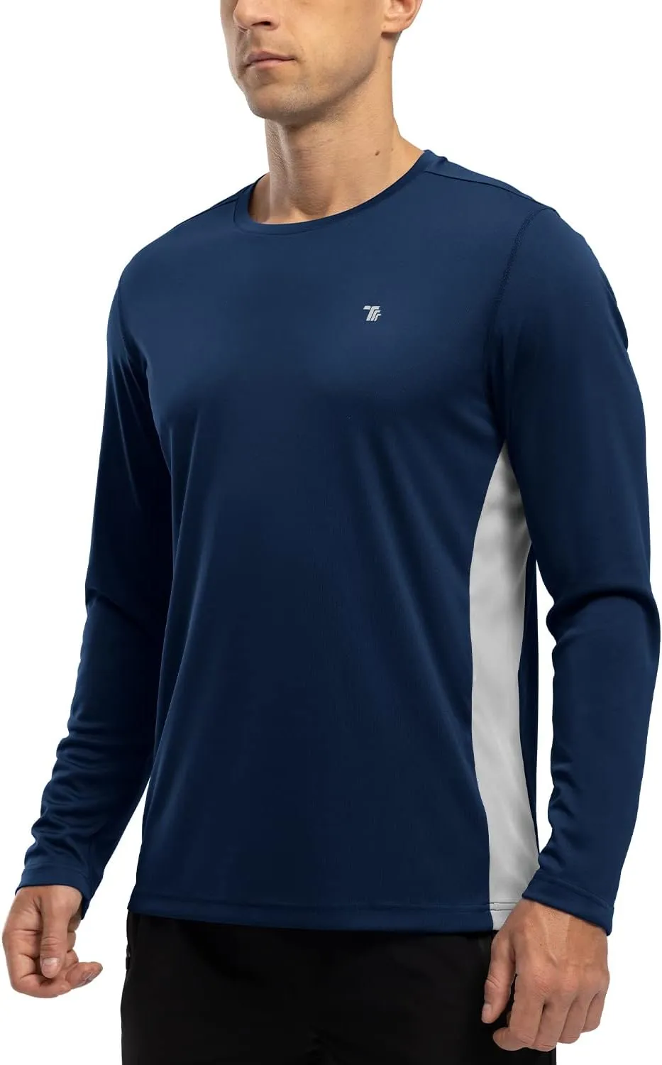 Gopune Men's Swim Shirts Rash Guard Long Sleeve UPF 50  Sun Protection Quick Dry Outdoor Hiking Fishing Shirts