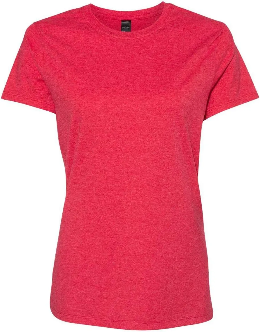 Hanes Perfect-T Crewneck T-Shirt, Lightweight Cotton Short Sleeve Tee for Women