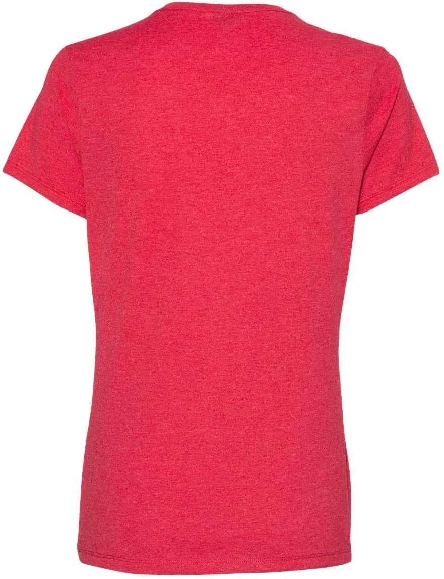 Hanes Perfect-T Crewneck T-Shirt, Lightweight Cotton Short Sleeve Tee for Women