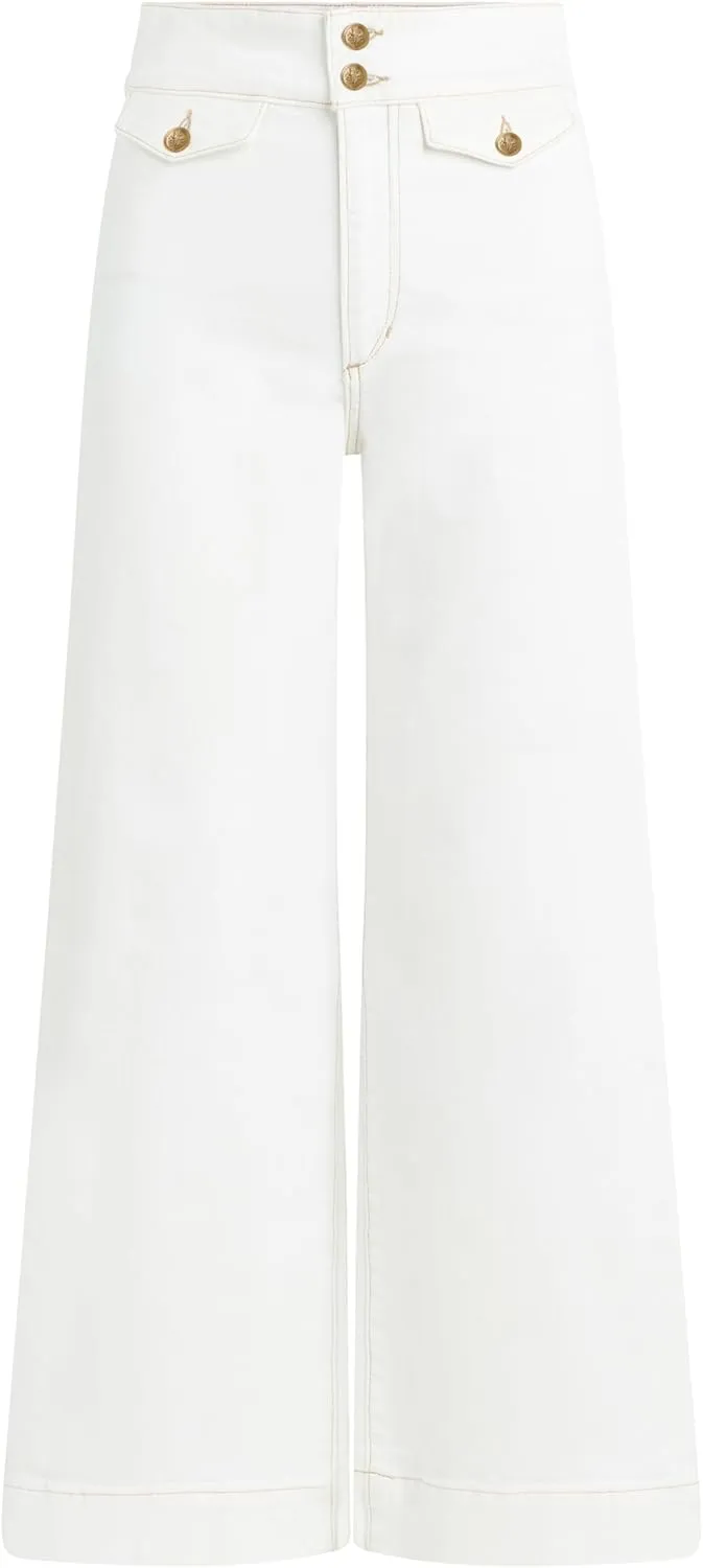 Joe's Women's The Ellia High Rise Wide Leg Ankle Jean