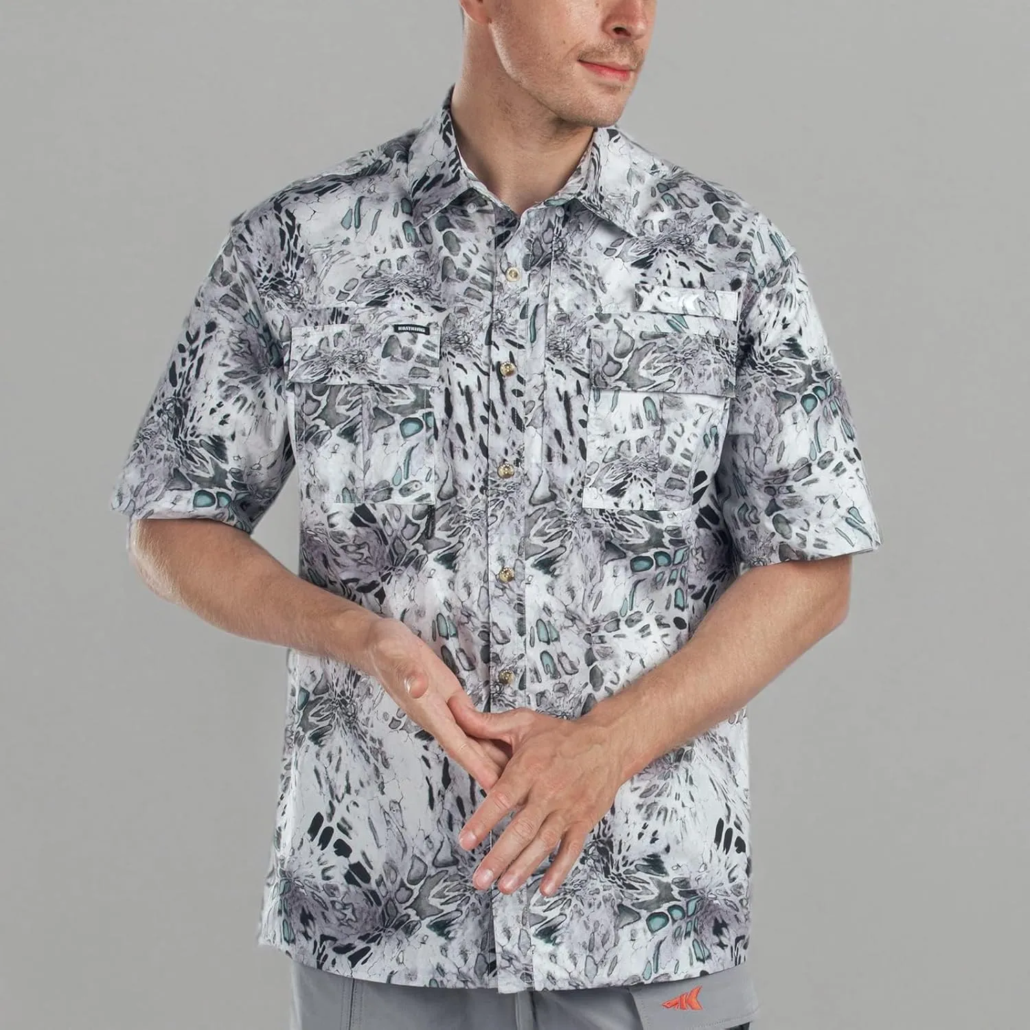 KastKing ReKon Men's Fishing Shirts, Well Made, Quick-Dry Short & Long Sleeve Hiking Beach Shirts, Sun Protection