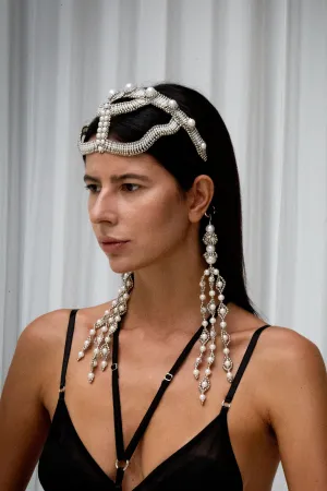 Khutulun Head Band in Pearl