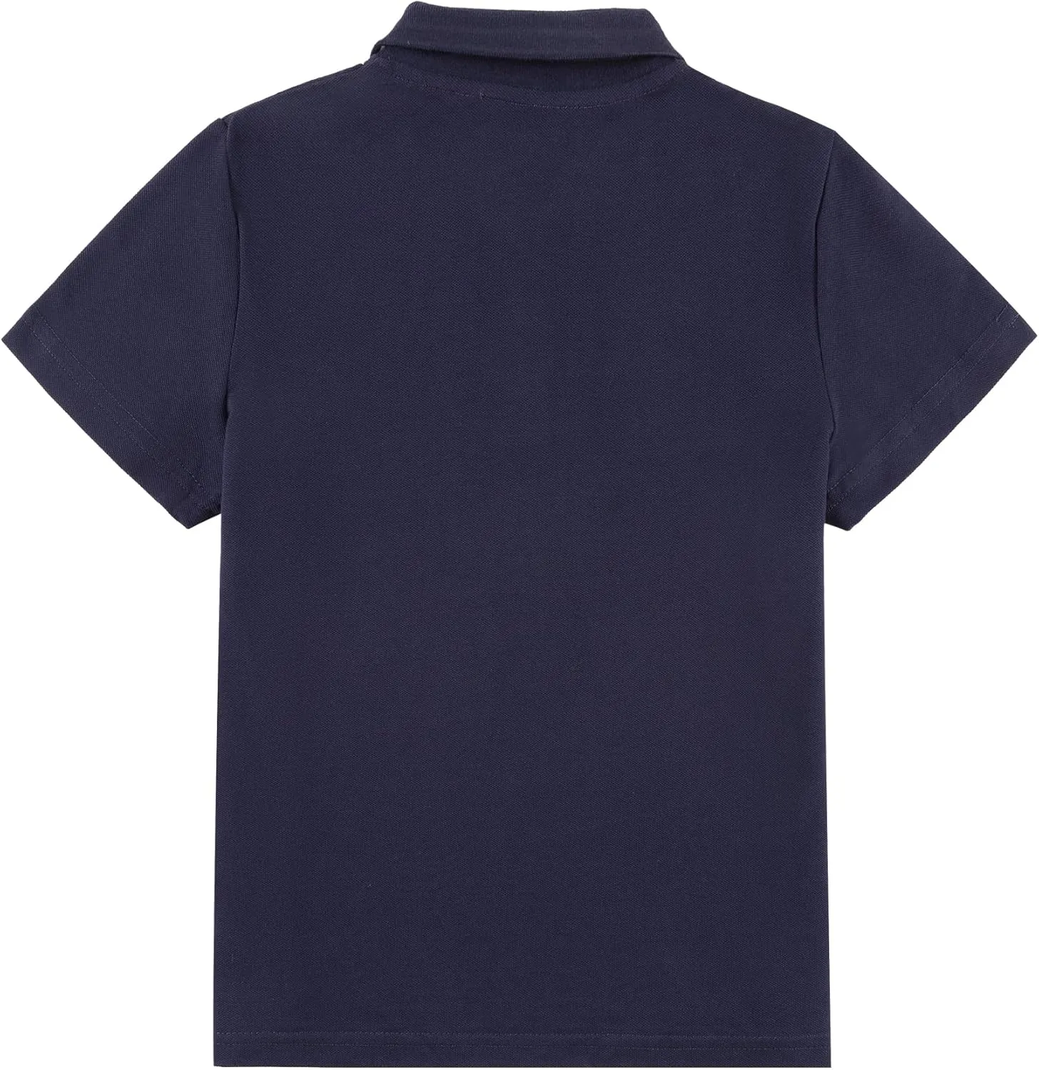 Kid Nation Boys Polo Shirts Kids School Uniform Shirts Short Sleeve Girls Collared Shirts 4-12 Years