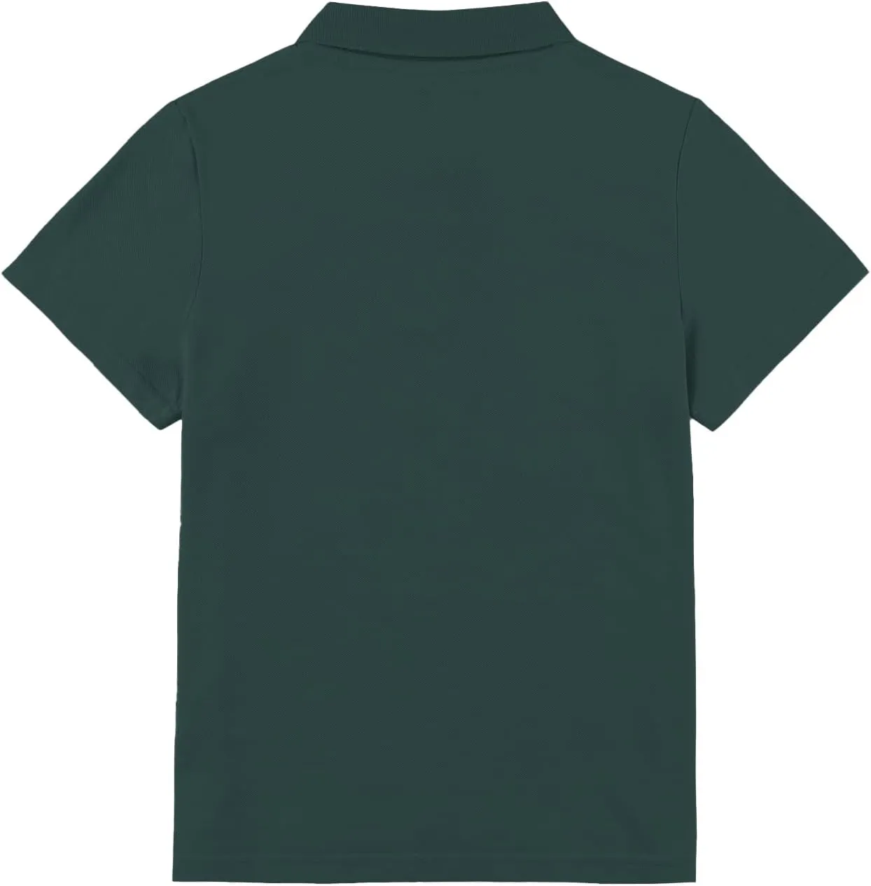 Kid Nation Boys Polo Shirts Kids School Uniform Shirts Short Sleeve Girls Collared Shirts 4-12 Years