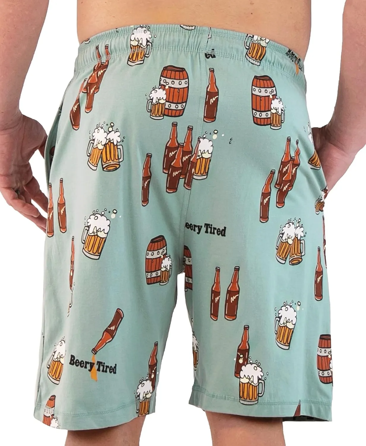 Lazy One Pajama Shorts for Men, Men's Pajama Bottoms, Sleepwear