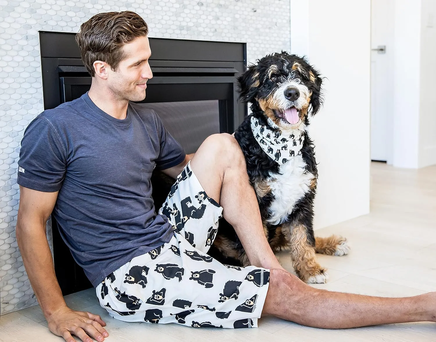 Lazy One Pajama Shorts for Men, Men's Pajama Bottoms, Sleepwear