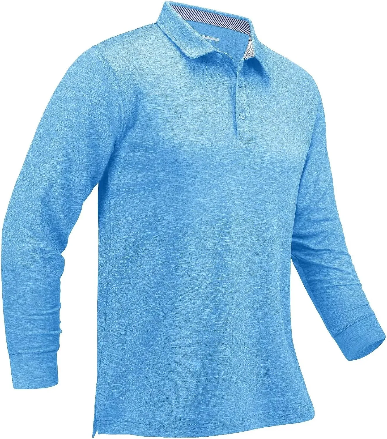 MAGCOMSEN Men's Long Sleeve Golf Polo Shirts Collared Athletic Quick Dry Lightweight Work Shirts