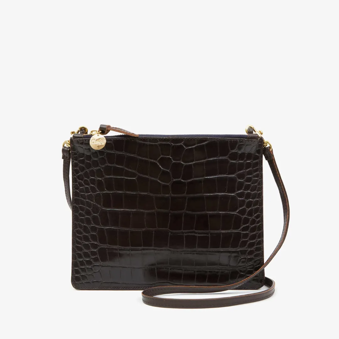 Margot Double Sac Bretelle (Autumn Croco Kalamata)