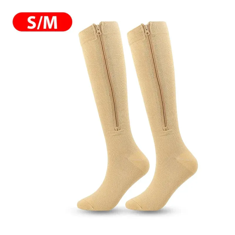 Medical Zipper Compression Socks (U CARE)
