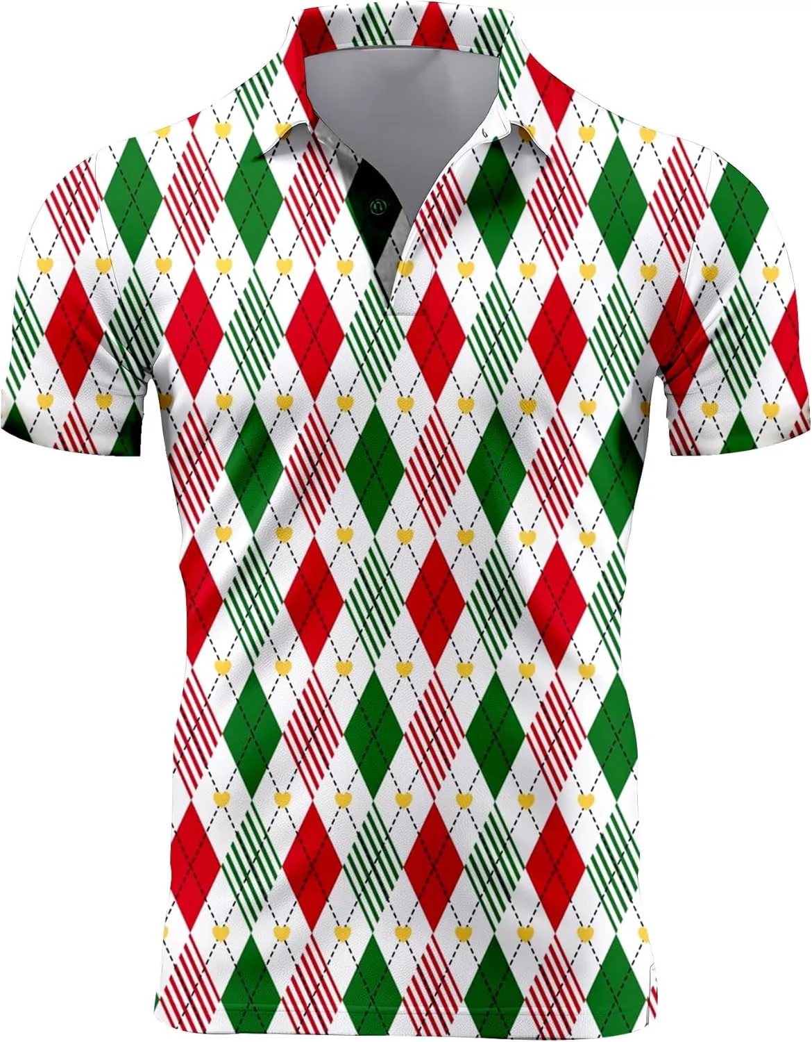 Mens 70s Golf Shirts for Men,Funny Golf Shirts for Men Short Sleeve,Mens 70s Shirt 70s Outfits for Men