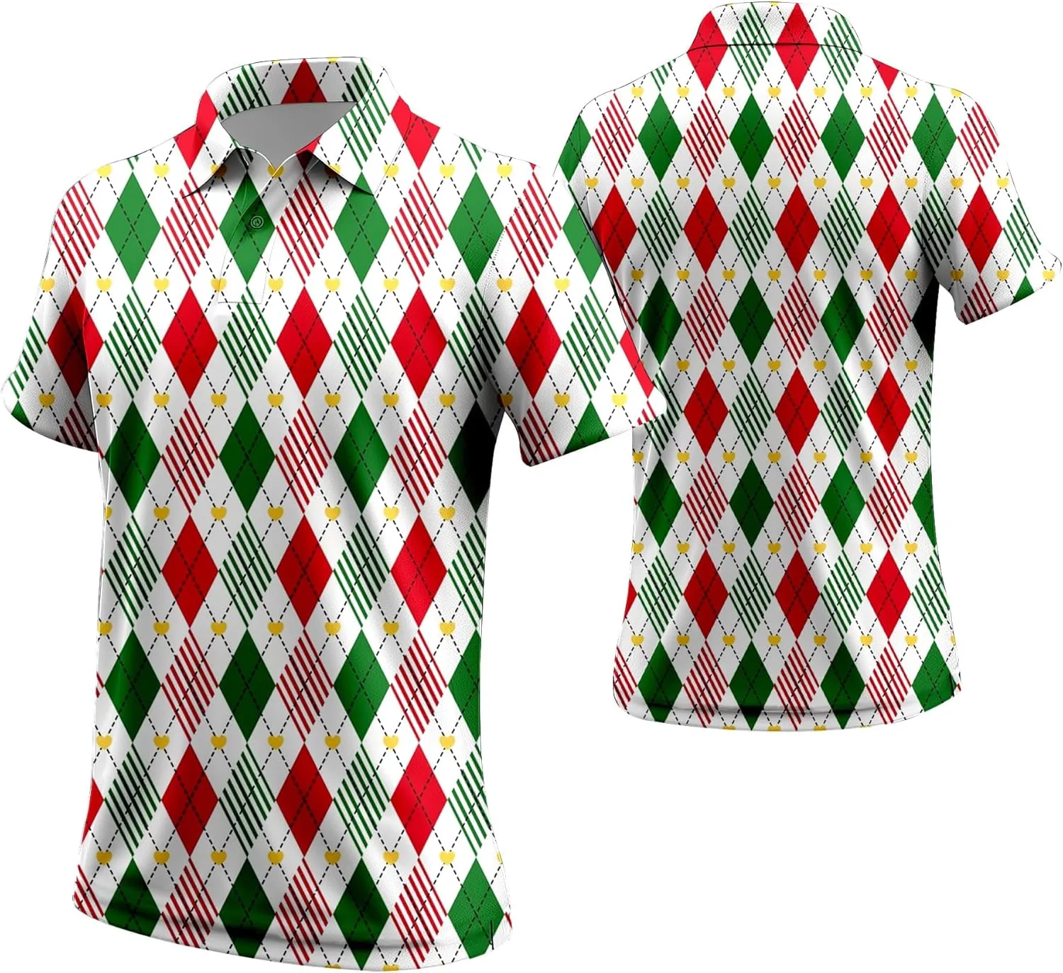Mens 70s Golf Shirts for Men,Funny Golf Shirts for Men Short Sleeve,Mens 70s Shirt 70s Outfits for Men