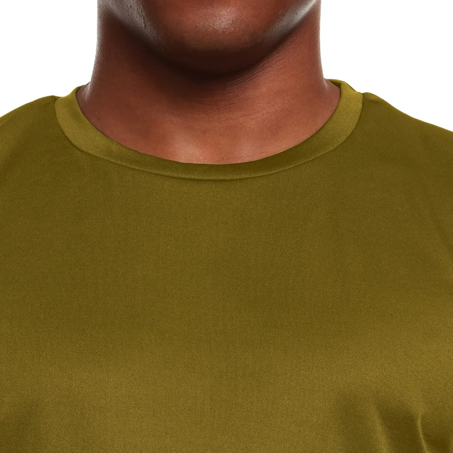 Mens Active T-Shirt - Quick-Dry Athletic Workout Training Stretch Crew Neck Short Sleeve Top 5 Pack